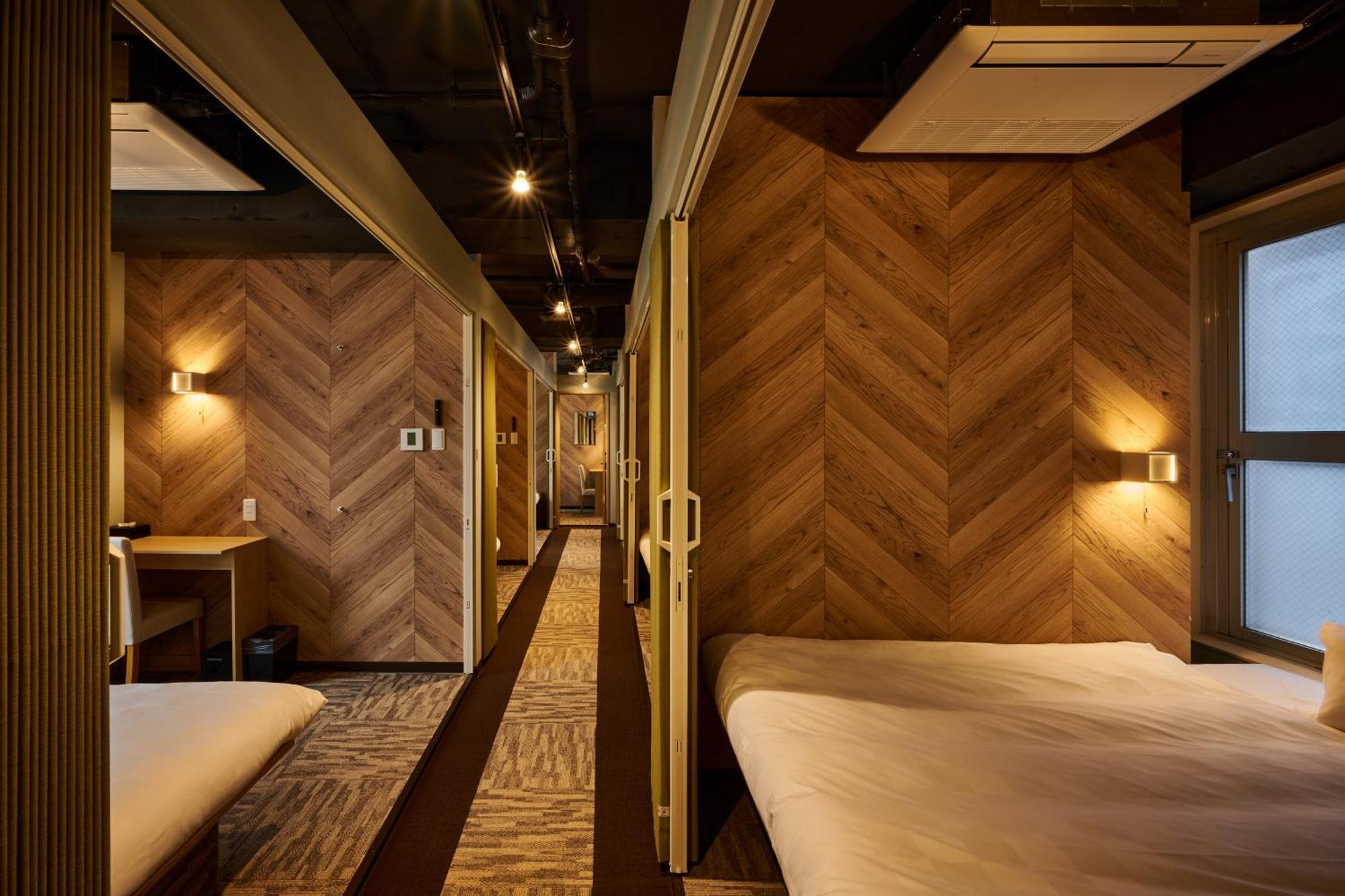 Capsule Hotel Continue Nijojokita 교토 외부 사진