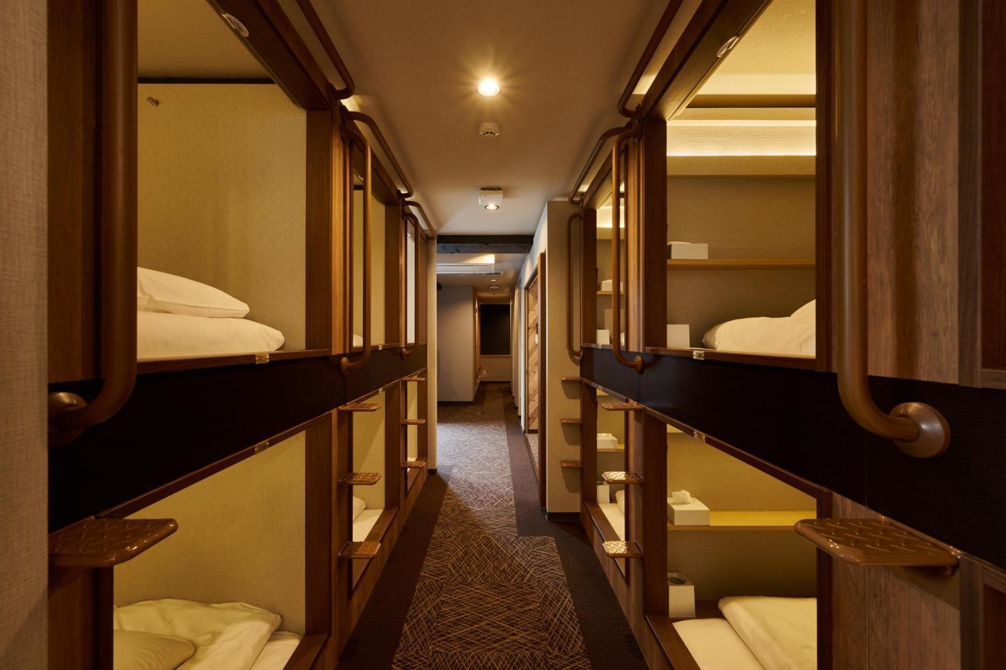 Capsule Hotel Continue Nijojokita 교토 외부 사진