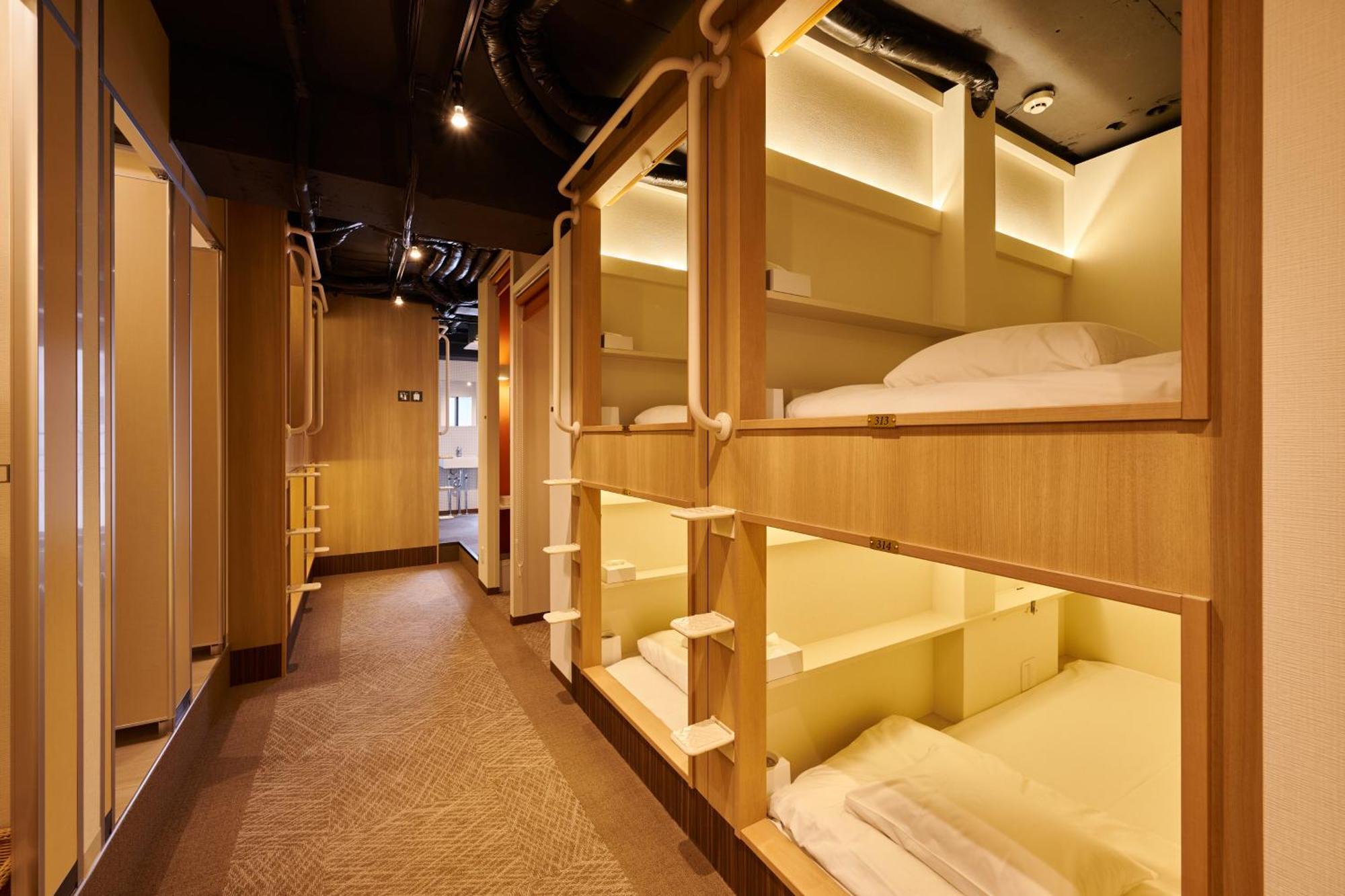 Capsule Hotel Continue Nijojokita 교토 외부 사진