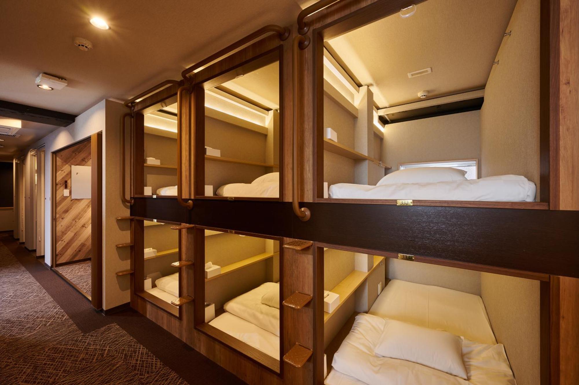 Capsule Hotel Continue Nijojokita 교토 외부 사진